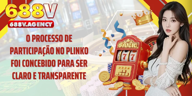 O processo de participação no Plinko foi concebido para ser claro e transparente